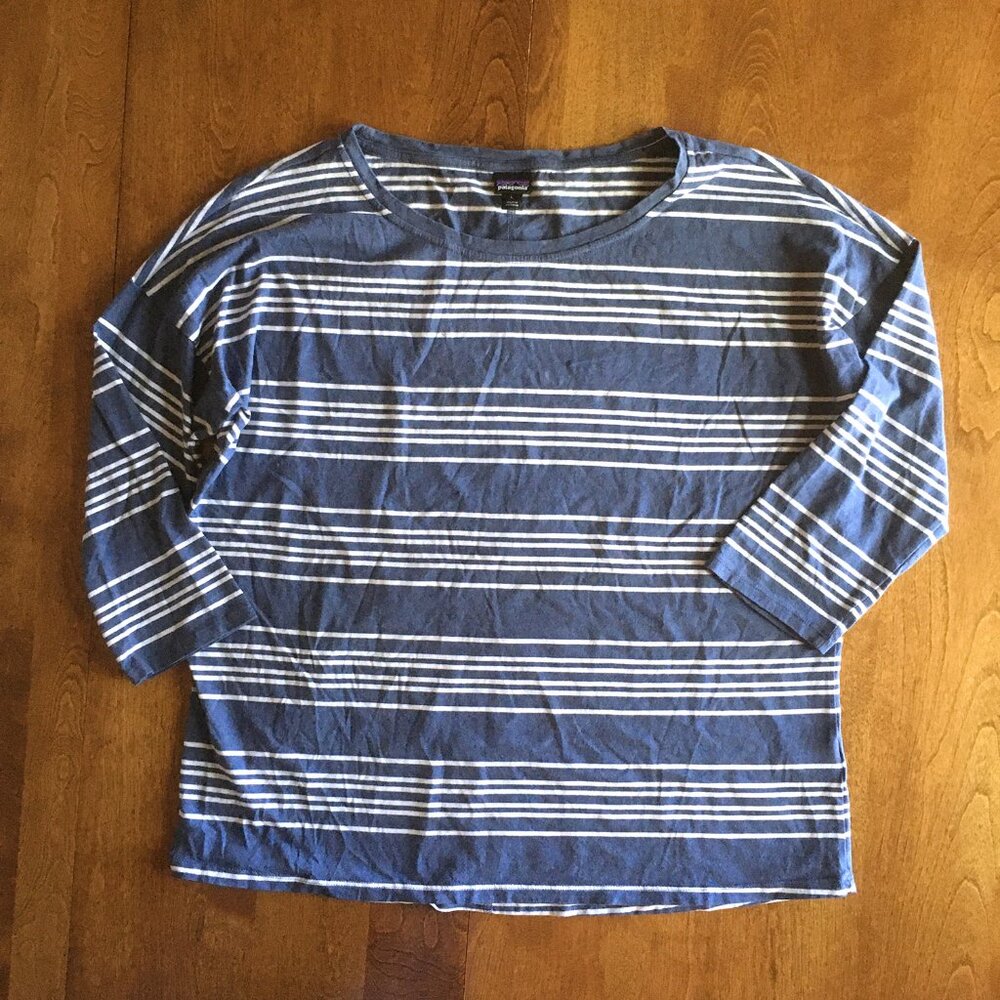 Patagonia soft striped tee L